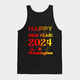 Happy New Year 2024 Tank Top